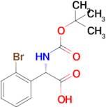 (S)-2-(2-Bromophenyl)-2-((tert-butoxycarbonyl)amino)acetic acid