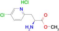 (S)-Methyl 2-amino-3-(5-chloropyridin-2-yl)propanoate hydrochloride