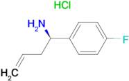 (R)-1-(4-Fluorophenyl)but-3-en-1-amine hydrochloride