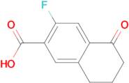 3-Fluoro-5-oxo-5,6,7,8-tetrahydronaphthalene-2-carboxylic acid