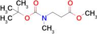 Methyl 3-((tert-butoxycarbonyl)(methyl)amino)propanoate