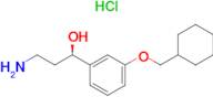 (R)-3-Amino-1-(3-(cyclohexylmethoxy)phenyl)propan-1-ol hydrochloride