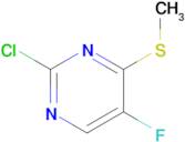 2-Chloro-5-fluoro-4-(methylthio)pyrimidine