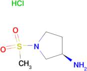 (R)-1-(Methylsulfonyl)pyrrolidin-3-amine hydrochloride