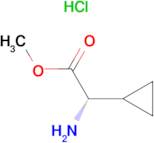 (S)-Methyl 2-amino-2-cyclopropylacetate hydrochloride