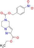 2-Ethyl 5-(4-nitrobenzyl) 6,7-dihydropyrazolo[1,5-a]pyrazine-2,5(4H)-dicarboxylate