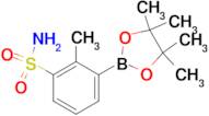 2-Methyl-3-(4,4,5,5-tetramethyl-1,3,2-dioxaborolan-2-yl)benzenesulfonamide