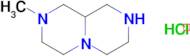 2-Methyloctahydro-1H-pyrazino[1,2-a]pyrazine trihydrochloride