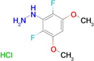 (2,6-Difluoro-3,5-dimethoxyphenyl)hydrazine hydrochloride