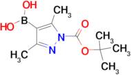 (1-(tert-Butoxycarbonyl)-3,5-dimethyl-1H-pyrazol-4-yl)boronic acid