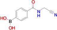(4-((Cyanomethyl)carbamoyl)phenyl)boronic acid