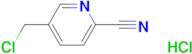5-(Chloromethyl)picolinonitrile hydrochloride