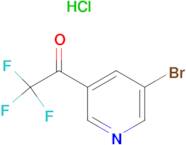 1-(5-Bromopyridin-3-yl)-2,2,2-trifluoroethanone hydrochloride