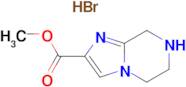 Methyl 5,6,7,8-tetrahydroimidazo[1,2-a]pyrazine-2-carboxylate hydrobromide