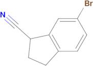 6-Bromo-2,3-dihydro-1H-indene-1-carbonitrile