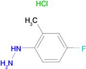 (4-Fluoro-2-methylphenyl)hydrazine hydrochloride