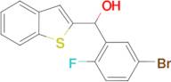 Benzo[b]thiophen-2-yl(5-bromo-2-fluorophenyl)methanol