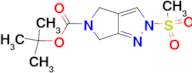 tert-Butyl 2-(methylsulfonyl)-4,6-dihydropyrrolo[3,4-c]pyrazole-5(2H)-carboxylate