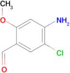 4-Amino-5-chloro-2-methoxybenzaldehyde