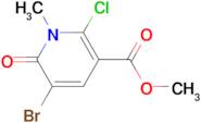 Methyl 5-bromo-2-chloro-1-methyl-6-oxo-1,6-dihydropyridine-3-carboxylate