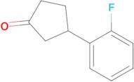 3-(2-FLUOROPHENYL)CYCLOPENTANONE