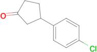 3-(4-CHLOROPHENYL)CYCLOPENTANONE