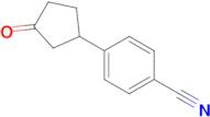 4-(3-OXOCYCLOPENTYL)BENZONITRILE