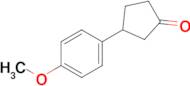 3-(4-METHOXYPHENYL)CYCLOPENTANONE