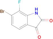 6-BROMO-7-FLUOROINDOLINE-2,3-DIONE