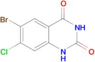 6-BROMO-7-CHLOROQUINAZOLINE-2,4-DIOL