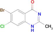 6-BROMO-7-CHLORO-2-METHYLQUINAZOLIN-4-OL