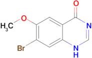 7-BROMO-6-METHOXYQUINAZOLIN-4(3H)-ONE