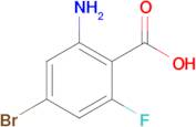 2-AMINO-4-BROMO-6-FLUOROBENZOIC ACID