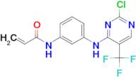 N-(3-((2-CHLORO-5-(TRIFLUOROMETHYL)PYRIMIDIN-4-YL)AMINO)PHENYL)ACRYLAMIDE