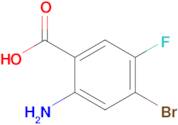 2-AMINO-4-BROMO-5-FLUOROBENZOIC ACID