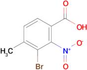 3-BROMO-4-METHYL-2-NITROBENZOIC ACID