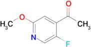 1-(5-FLUORO-2-METHOXYPYRIDIN-4-YL)ETHANONE