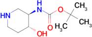 TERT-BUTYL ((3R,4R)-4-HYDROXYPIPERIDIN-3-YL)CARBAMATE