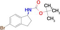 (S)-TERT-BUTYL (5-BROMO-2,3-DIHYDRO-1H-INDEN-1-YL)CARBAMATE