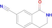 1-OXO-1,2,3,4-TETRAHYDROISOQUINOLINE-7-CARBONITRILE