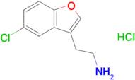 2-(5-CHLOROBENZOFURAN-3-YL)ETHANAMINE HCL