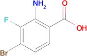 2-AMINO-4-BROMO-3-FLUOROBENZOIC ACID