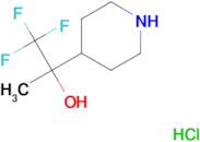 1,1,1-TRIFLUORO-2-(PIPERIDIN-4-YL)PROPAN-2-OL HCL