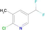 2-CHLORO-5-(DIFLUOROMETHYL)-3-METHYLPYRIDINE