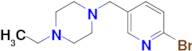 1-((6-BROMOPYRIDIN-3-YL)METHYL)-4-ETHYLPIPERAZINE