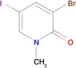 3-BROMO-5-IODO-1-METHYLPYRIDIN-2(1H)-ONE