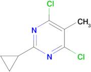 4,6-DICHLORO-2-CYCLOPROPYL-5-METHYLPYRIMIDINE
