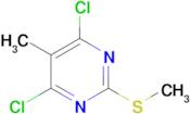 4,6-DICHLORO-5-METHYL-2-(METHYLTHIO)PYRIMIDINE