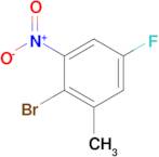 2-BROMO-5-FLUORO-1-METHYL-3-NITROBENZENE