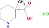 (R)-3-METHYLPIPERIDINE-3-CARBOXYLIC ACID HYDROCHLORIDE